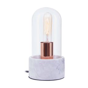 Lamonte Bell Lamp With Grey Marble Base