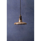 New Foundry Plate Shaped Pendant Light