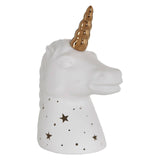 Kids Unicorn With Gold Horn Night Light