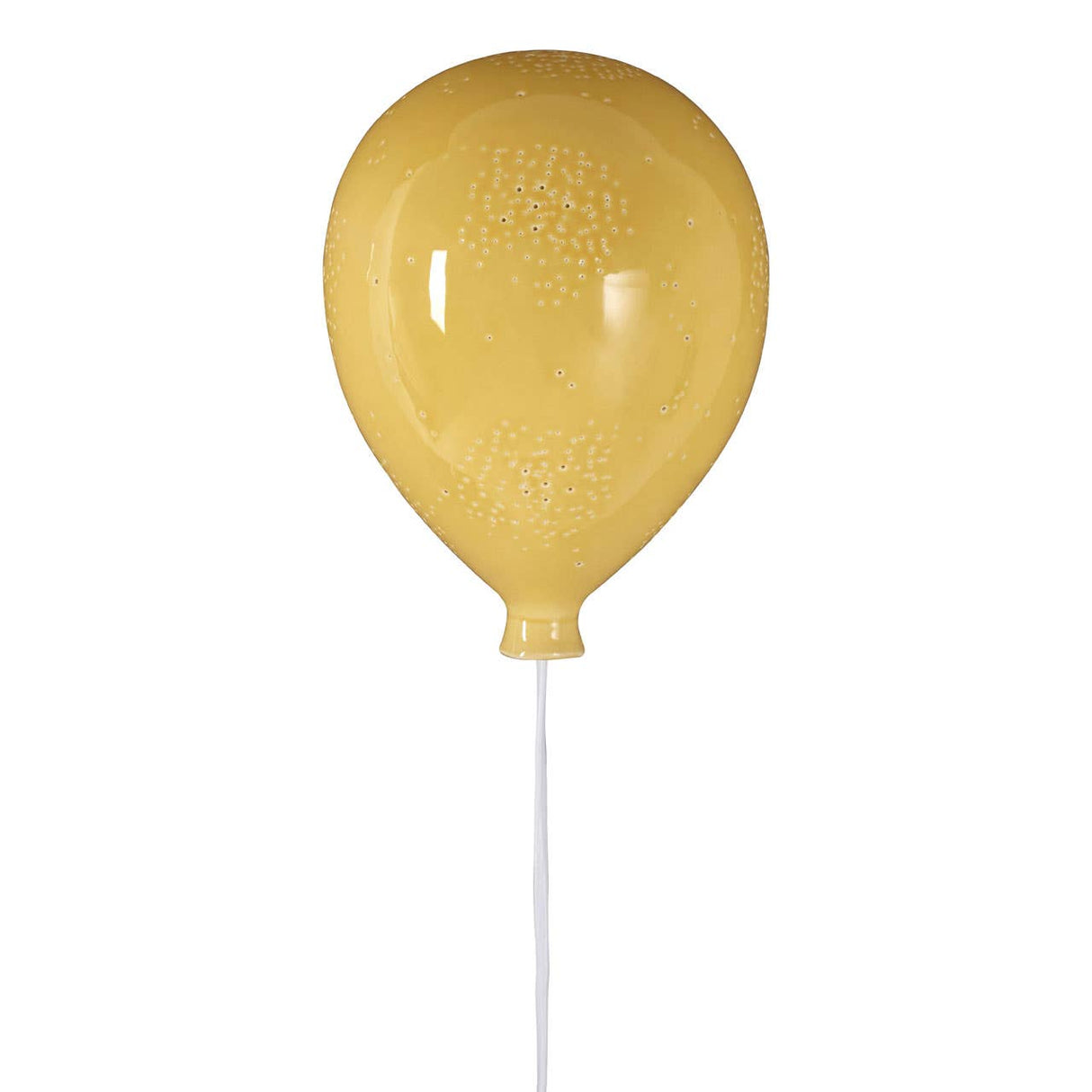 Kids Glossy Yellow Balloon Night Light