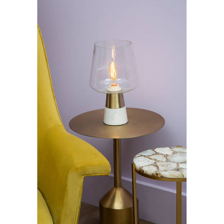 Glass Shade Edison Lamp