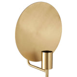 Metal Task Lamp With White Marble Block Base