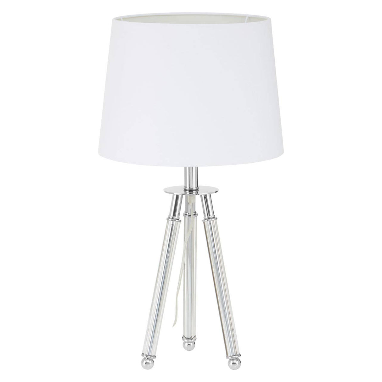 Halia Chrome Finish Table Lamp