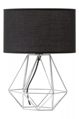 Wyra Black And Gold Finish Table light