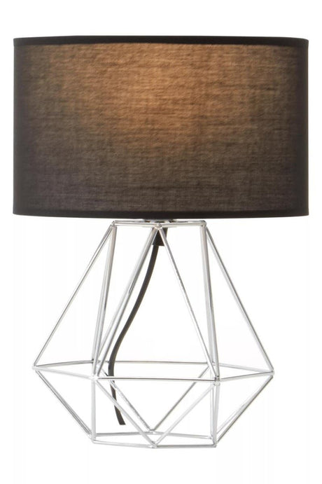 Wyra Black And Gold Finish Table light