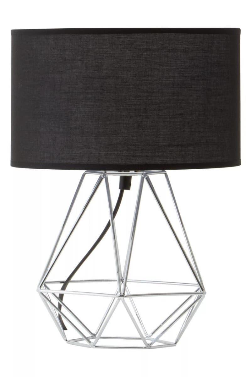 Wyra Black And Gold Finish Table light