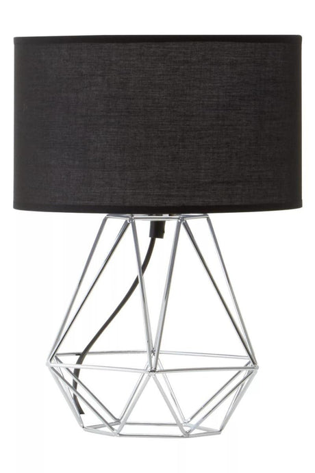 Wyra Black And Gold Finish Table light