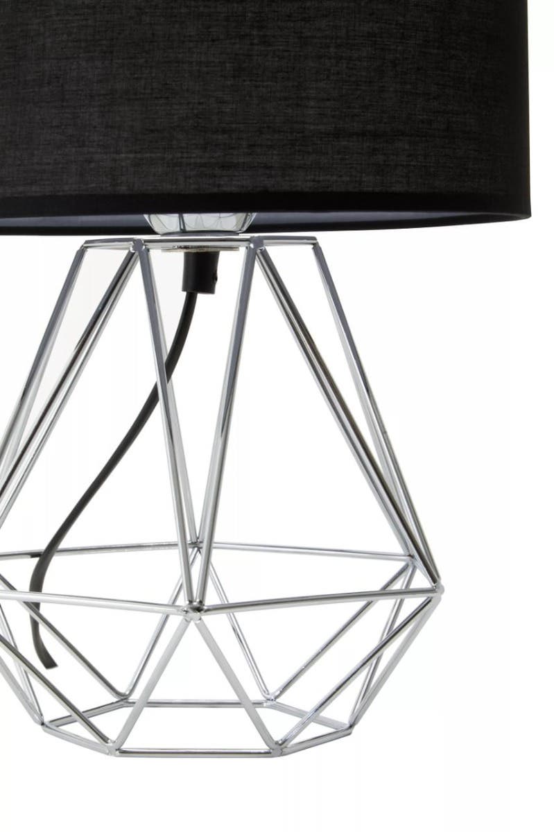 Wyra Black And Gold Finish Table light