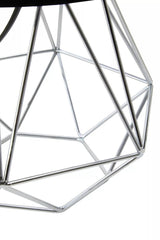 Wyra Black And Chrome Finish Table light