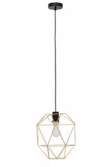 Wyra Champagne Gold Pendant Light
