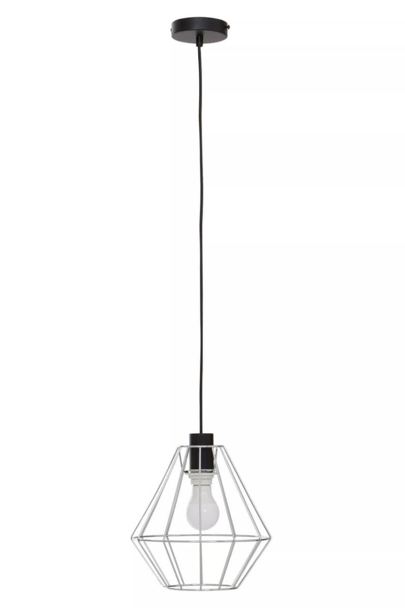 Wyra Chrome Cage Pendant Light