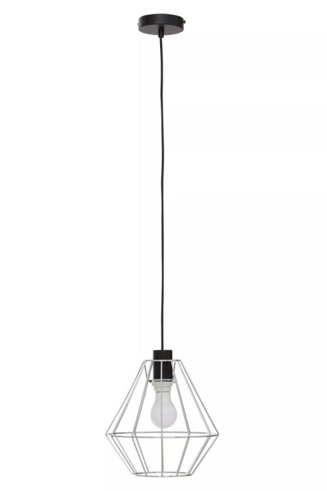 Wyra Chrome Cage Pendant Light