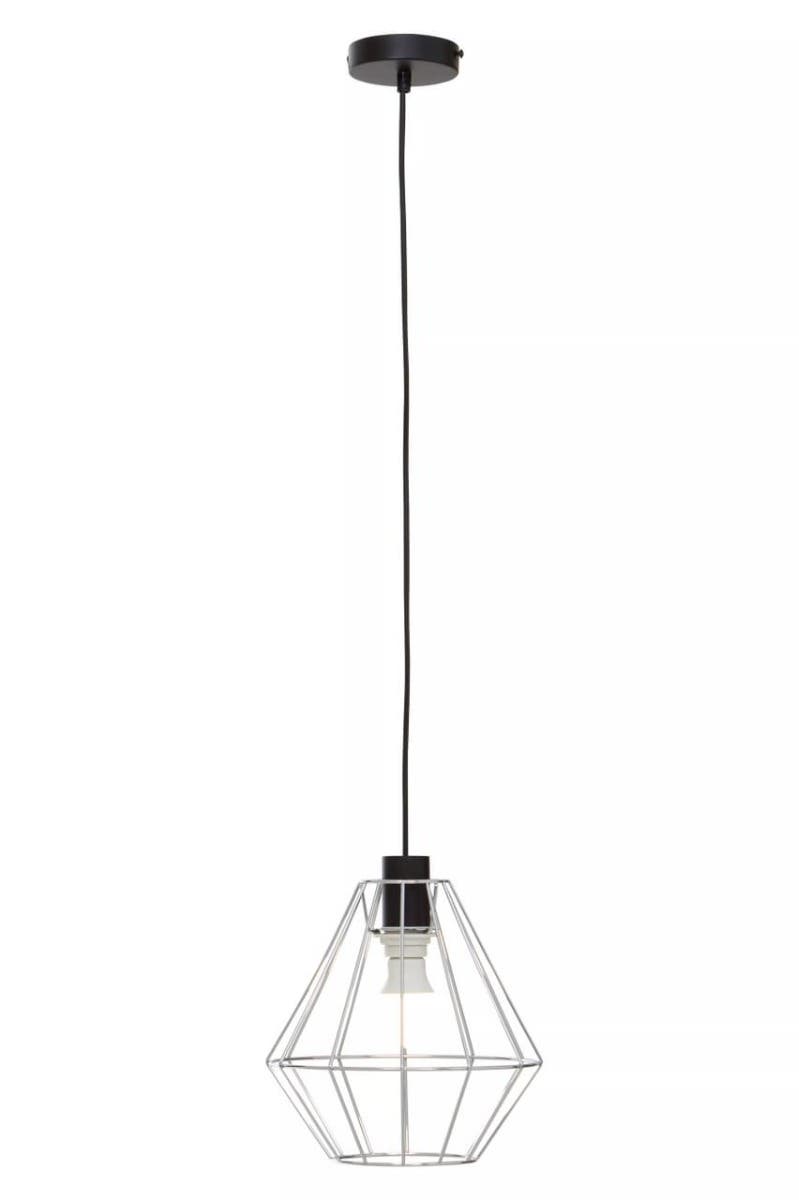 Wyra Chrome Cage Pendant Light