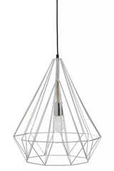 Wyra Chrome Conical Pendant light