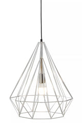 Wyra Chrome Conical Pendant light