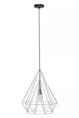 Wyra Chrome Conical Pendant light