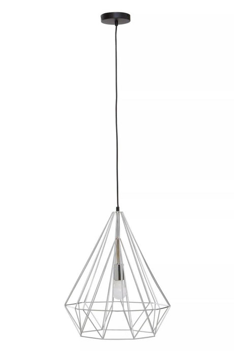 Wyra Chrome Conical Pendant light