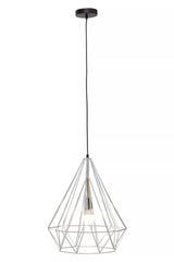 Wyra Chrome Conical Pendant light
