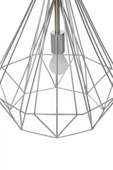 Wyra Chrome Conical Pendant light
