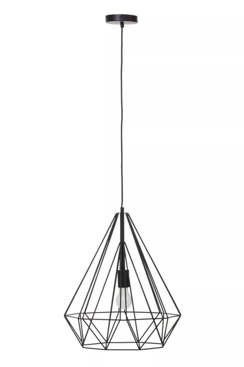 Wyra Black Conical Pendant light