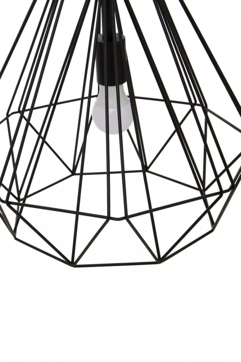 Wyra Black Conical Pendant light