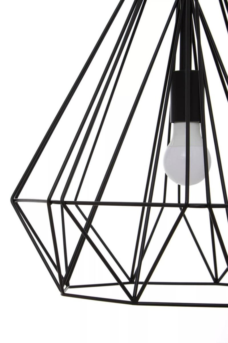 Wyra Black Conical Pendant light