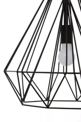 Wyra Black Conical Pendant light