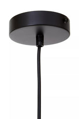 Wyra Black Gold Frame Pendant light