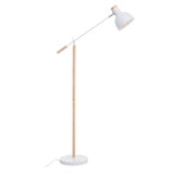 Stockholm Matte White Floor Lamp