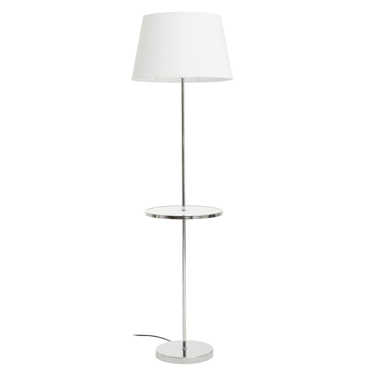 Stockholm Chrome Finish Tapered Table Lamp