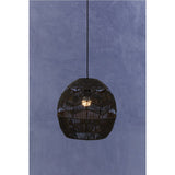 Jaya Black Paper Rope Pendant Lamp