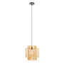 Jaya Natural Rattan Overlapping Pendant Lamp