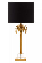 Herta Gold Metal Finish Table Lamp