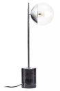 Revive Small Silver Finish Metal Table Lamp
