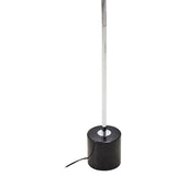 Revive Silver Finish Metal Floor Lamp