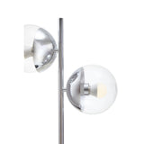 Revive Large Silver Finish Metal Table Lamp