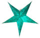 Leela 5 Point Turquoise Paper Star