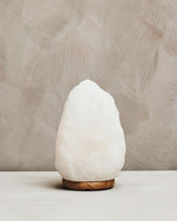 Nepal White Natural Salt Lamp