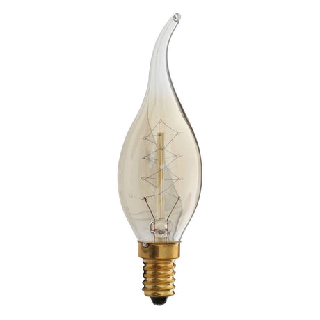 C35T E14 220V 40 Watt Bulb - 115Mm