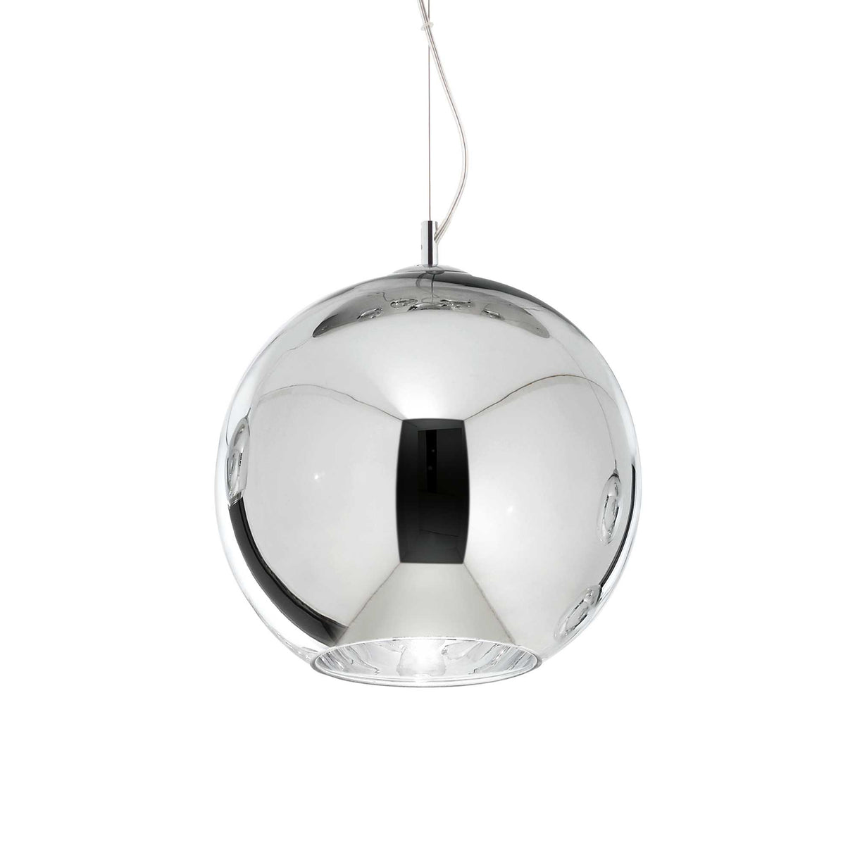 NEMO Chrome Pendant Light - Single Bulb D40 Design