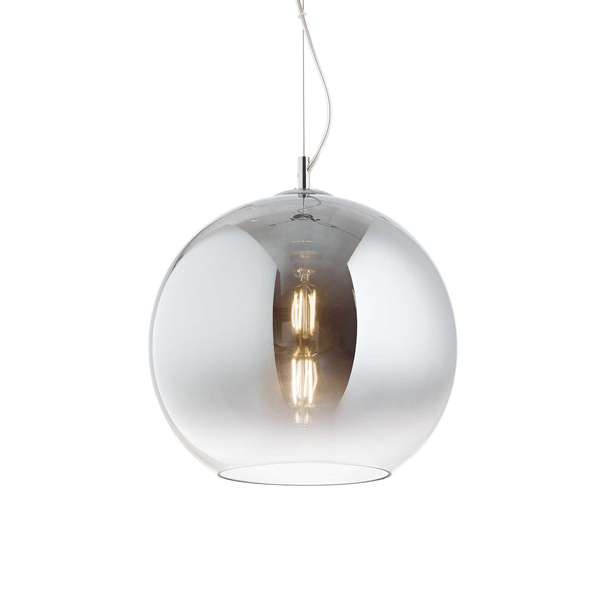 Elegant Chrome Ombre Pendant Light D40 by NEMO