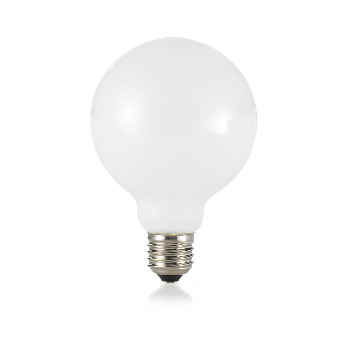 E27 Globe D095 8W 3000K CRI80 Dimmable White Bulb