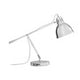 Jasper Chrome Shade Table Lamp with EU Plug