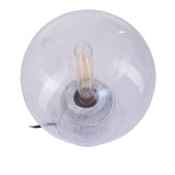 Lamonte Grey Marble Base/Eu Plug Globe Lamp