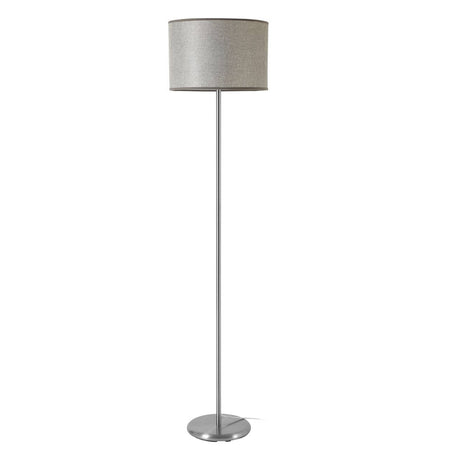 Forma Grey Shade Floor Lamp With Eu Plug