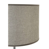 Forma Grey Shade Floor Lamp With Eu Plug