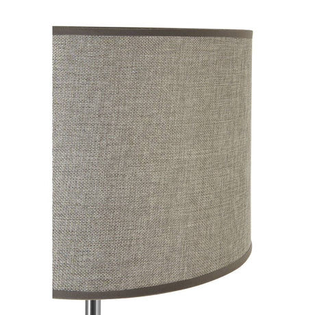 Forma Grey Shade Floor Lamp With Eu Plug