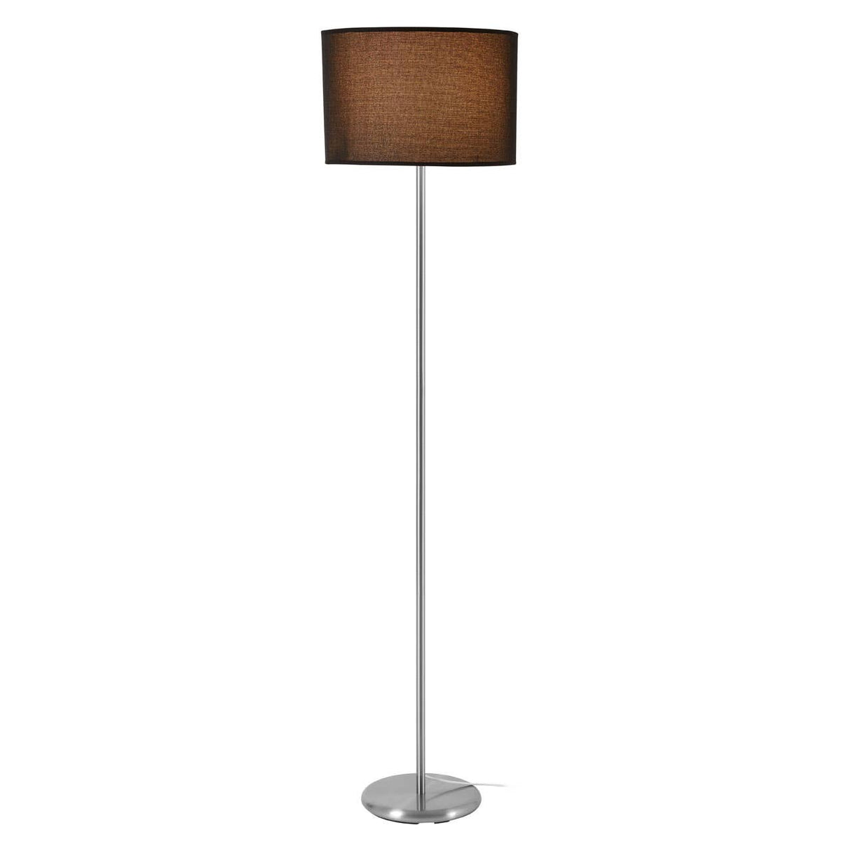 Forma Black Shade Floor Lamp With Eu Plug