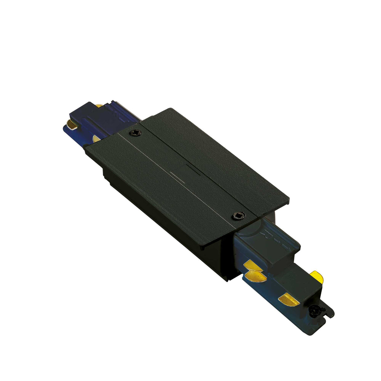 Black LINK TRIM Central Connector with DALI 1-10V Compatibility