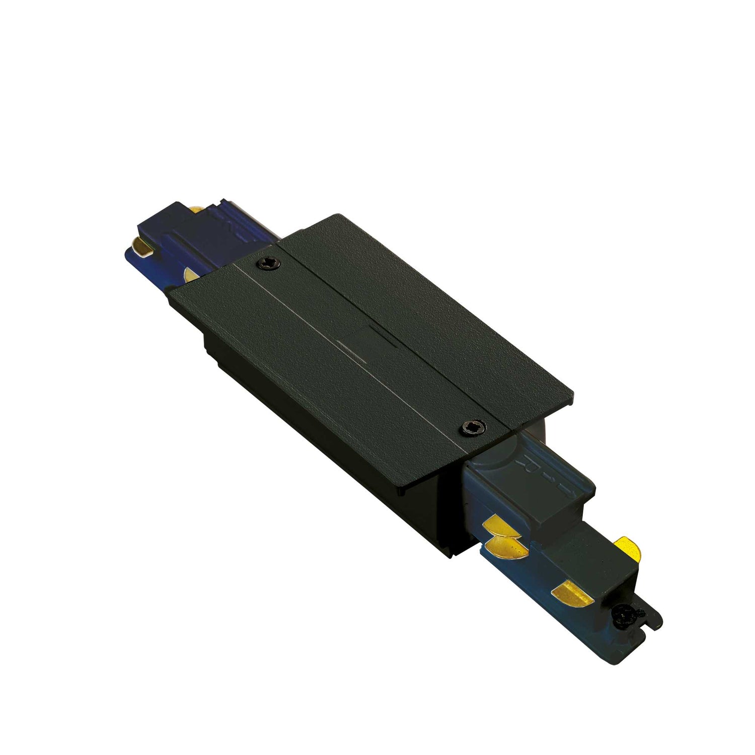 Black LINK TRIM Central Connector with DALI 1-10V Compatibility